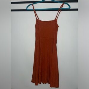 Forever 21 Burnt Orange Dress